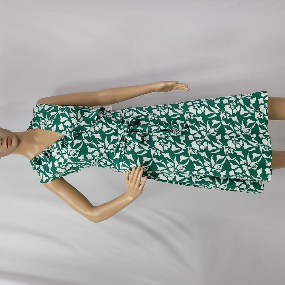LEOTA Felicity Sleeveless Ruffle Perfect Wrap Dress
